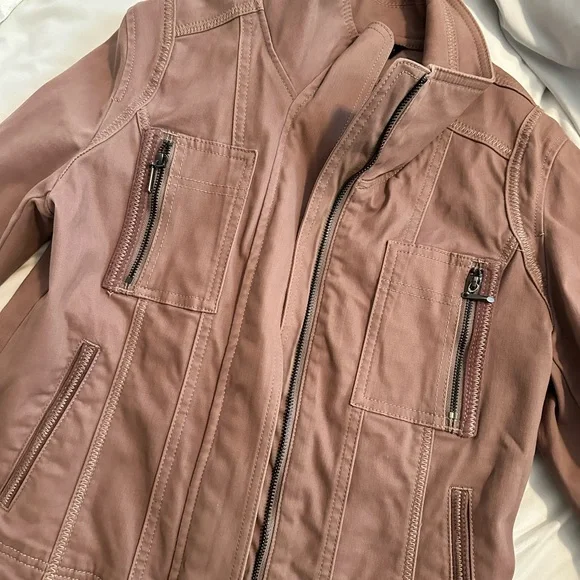 Women's Tan Jacket - Picture 4 of 4